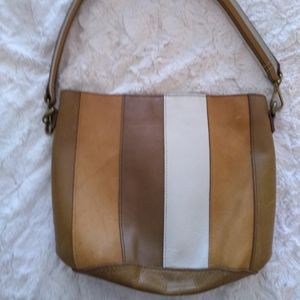 EUC Madewell striped purse